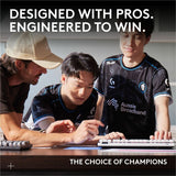 Logitech G PRO X SUPERLIGHT 2c wireless gaming mouse, 51 g pro-grade compact mouse with 5 programmable buttons, USB-C charging, 44K DPI sensor, up to 8 kHz polling for PC/Mac, White