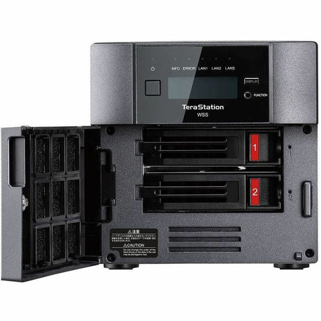BUFFALO TeraStation WS5220DN 2-Bay Windows Server IoT 2025 Desktop NAS 4TB (2x2TB) HDD Included TAA Compliant