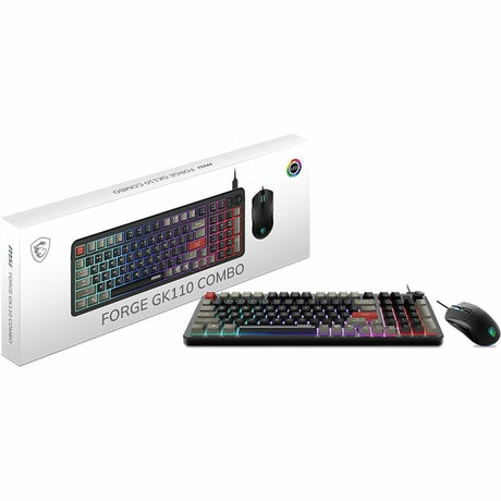 MSI FORGE GK110 COMBO Gaming Keyboard & Mouse