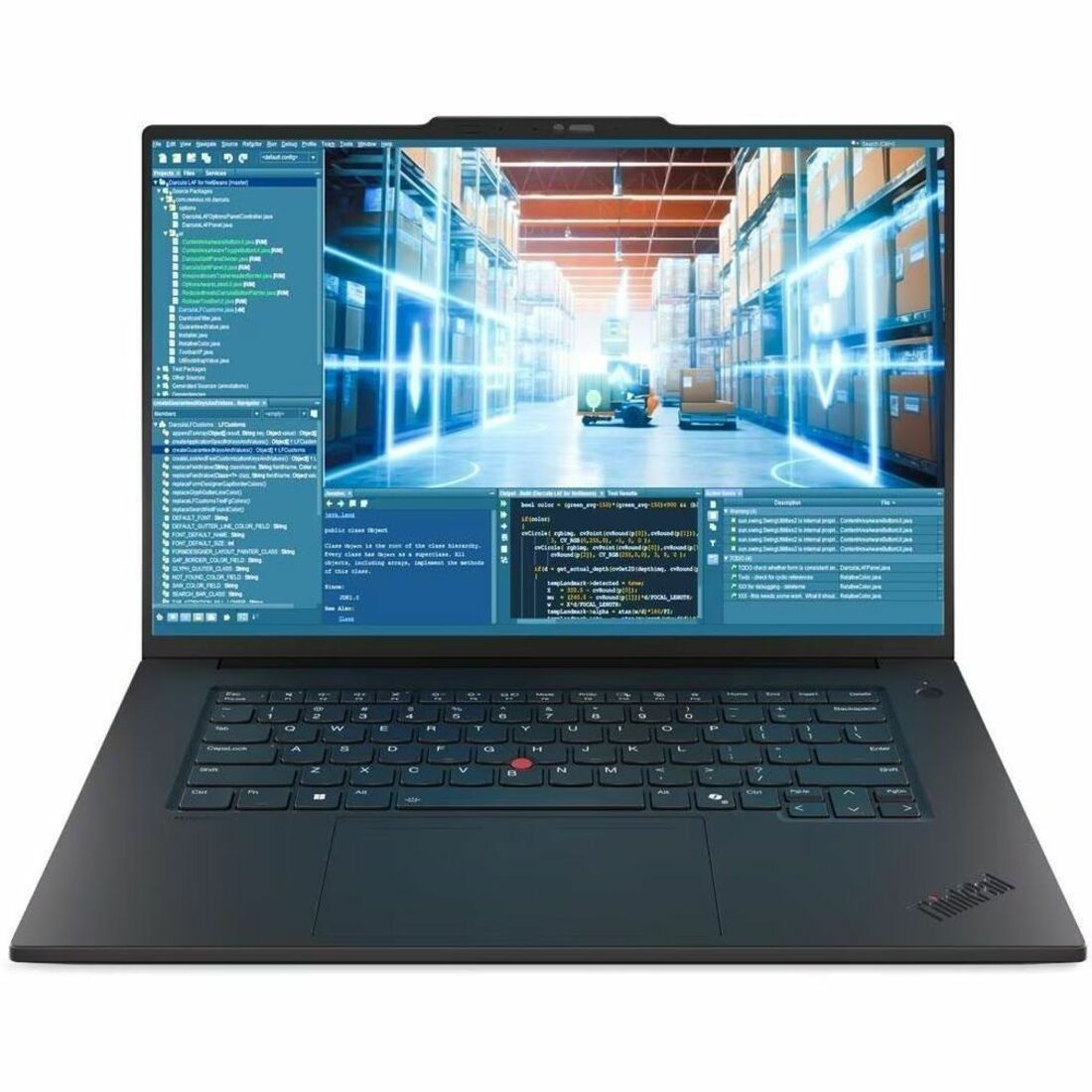 Lenovo ThinkPad T1g Gen 8 21TD0010US 16" Notebook - WQUXGA - 60 Hz - Intel Core Ultra 7 2nd Gen 255H - Intel Evo Platform - 32 GB - 1 TB SSD - English Keyboard - Black