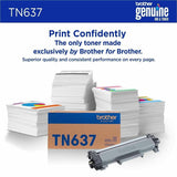 Brother TN637M Original Ultra High Yield Laser Toner Cartridge - Magenta Pack