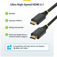 StarTech.com 6ft (1.8m) Certified Ultra High Speed HDMI Cable, 8K 60Hz/4K 120Hz, HDMI 2.1 Cable with HDR10+ / eARC, 48Gbps, 8K HDMI Cord