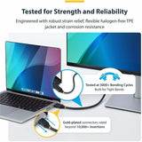 StarTech.com 10ft (3m) Certified Ultra High Speed HDMI Cable, 8K 60Hz/4K 120Hz, HDMI 2.1 Cable with HDR10+ / eARC, 48Gbps, 8K HDMI Cord