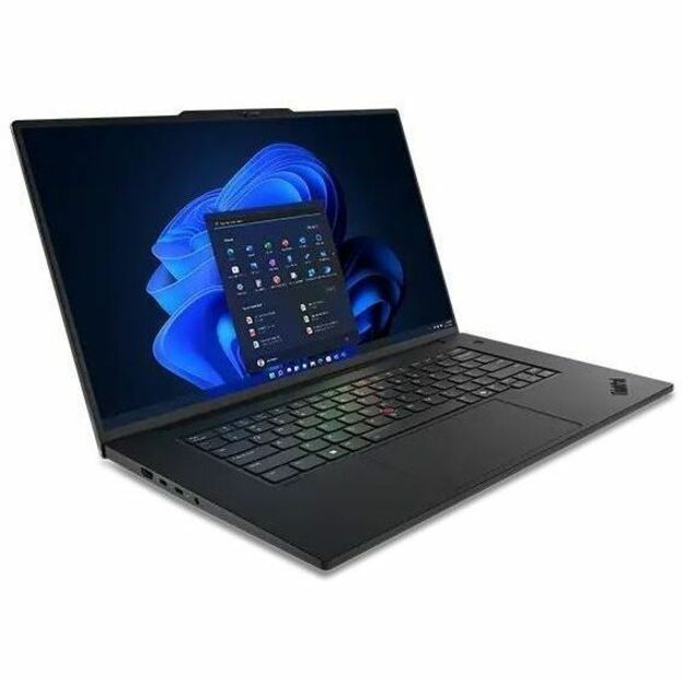 Lenovo ThinkPad P1 Gen 8 21Q8001FUS 16" Touchscreen Mobile Workstation - 3.2K - 120 Hz - Intel Core Ultra 7 265H - vPro Technology - Intel Evo Platform - 64 GB - 2 TB SSD - English Keyboard - Smart Card Reader - Black