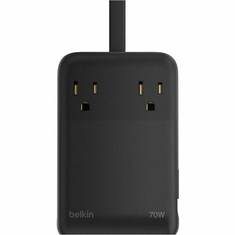 Belkin 2-Outlet Charging Station with USB Ports and USB-C Cable 70W