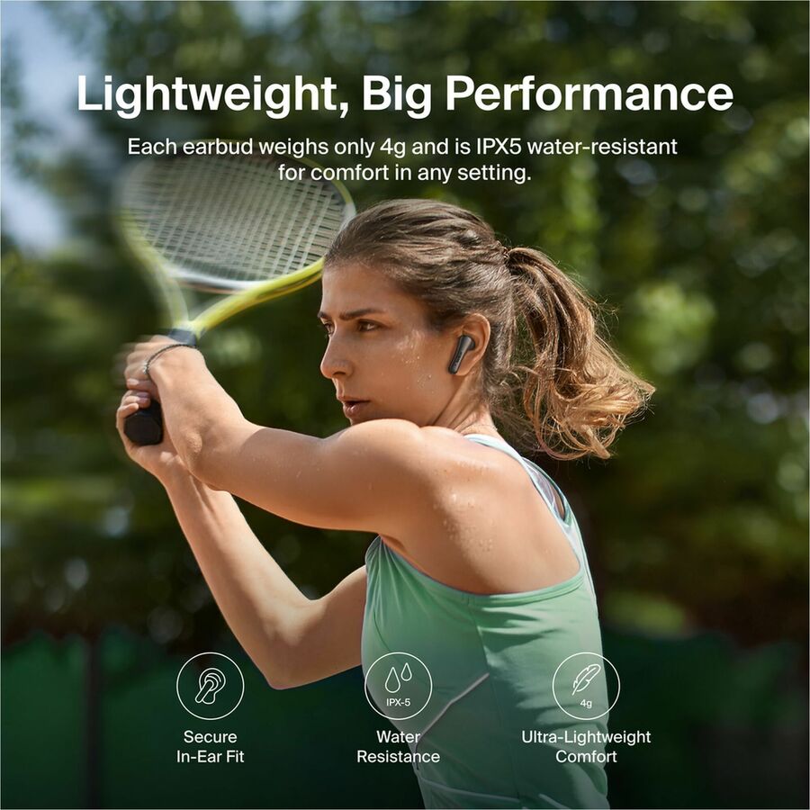 Belkin SoundForm Rhythm ANC Wireless Earbuds