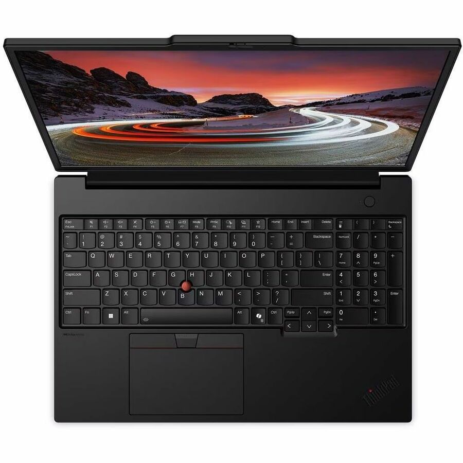 Lenovo ThinkPad P16s Gen 4 21QV0038US 16" Mobile Workstation - WUXGA - 60 Hz - Intel Core Ultra 7 2nd Gen 255H - 32 GB - 512 GB SSD - English Keyboard - Black