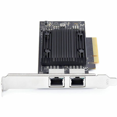 StarTech.com 2-Port PCIe 10Gb Ethernet Network Card, Dual RJ45 10GBase-T/Gigabit, Broadcom BCM57416 Chipset, NIC Card, Windows & Linux