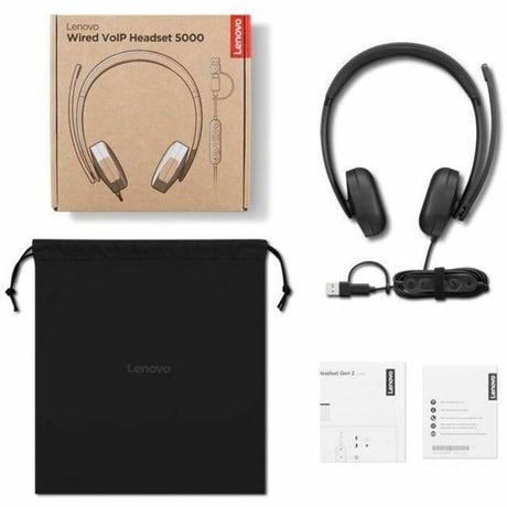 Lenovo Wired VoIP Headset 5000