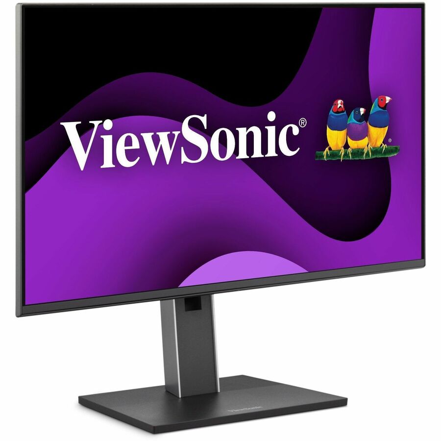 ViewSonic VG2451 24 Inch IPS 1080p Ergonomic Monitor with Full Adjustability, 100Hz, 4-Port USB Hub, HDMI, DisplayPort, and USB C Inputs for Home and Office