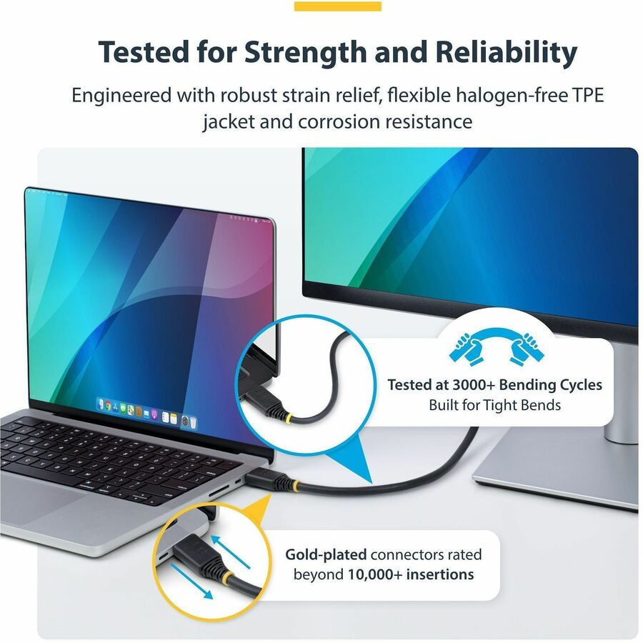 StarTech.com 1m (3.3ft) Certified Ultra High Speed HDMI Cable, 8K 60Hz/4K 120Hz, HDMI 2.1 Cable with HDR10+ / eARC, 48Gbps, 8K HDMI Cord