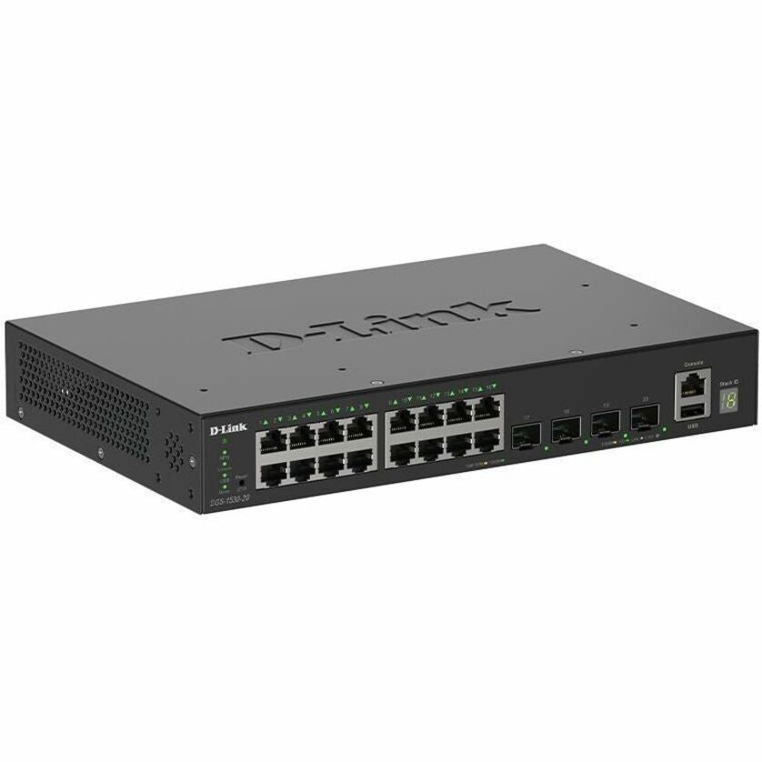 D-Link DGS-1530-20 Ethernet Switch