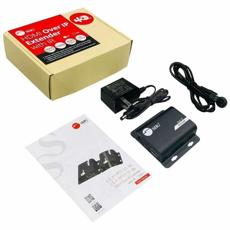 SIIG HDMI Over IP Extender with IR - 492ft (150m) - Receiver - 1080p- IR - One-to-Many