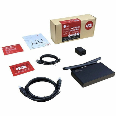 SIIG Full HD Wireless HDMI Extender with IR - Receiver - 1080p - Up to 492ft - Up to 1x4