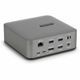 StarTech.com Thunderbolt 5 Docking Station, DP/HDMI, Triple Monitor Dock up to 4K 144Hz or Dual 8K 60Hz, 5x USB Ports/140W Laptop Charging