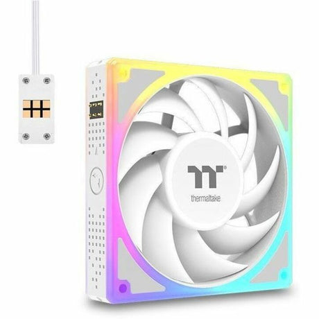 Thermaltake TOUGHFAN EX 140 ARGB Sync PC Cooling Fan - White (3-Fan Pack) - 3 Pack