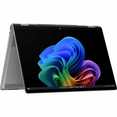 HP OmniBook X Flip 16-be0000 16-be0003dx 16" Touchscreen Convertible 2 in 1 Notebook - 2K - AMD Ryzen 5 220 - 8 GB - 512 GB SSD - Meteor Silver Aluminum