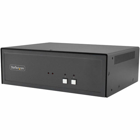 StarTech.com Secure 2-Port KVM Switch, DisplayPort, 4K 30Hz, NIAP 4.0, CAC, Made in the USA