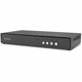 StarTech.com Secure 4-Port KVM Switch, HDMI or DisplayPort, 4K 60Hz, NIAP 4.0, CAC, Made in the USA