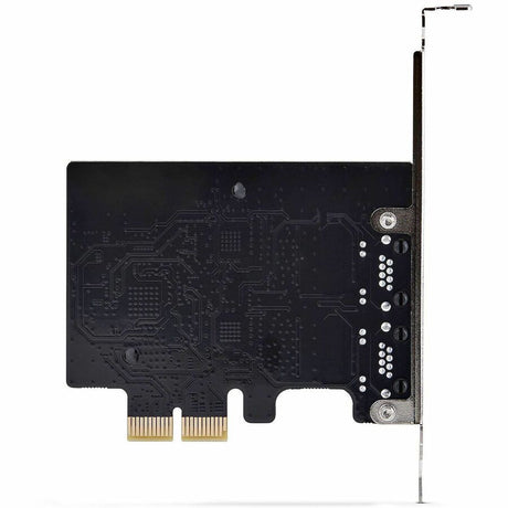 StarTech.com 2-Port 5G Gigabit PCIe Network Adapter Card, 5G/2.5G/1G/100M/10M, PCI Express NIC, Realtek RTL8126, Windows & Linux, TAA