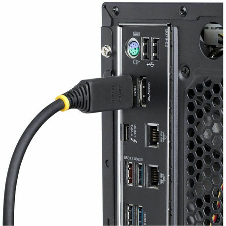 StarTech.com 10m (33ft) Active High Speed HDMI Cable with Gripping Connectors, 4K 60Hz/1440p 144Hz, 18Gbps, HDMI Cord, TPE Jacket