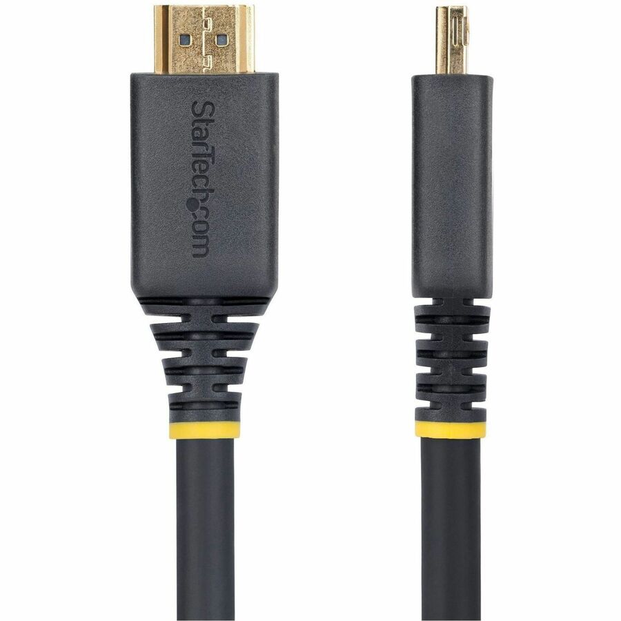 StarTech.com 7m (23ft) High Speed HDMI Cable with Gripping Connectors, 4K 60Hz/1440p 144Hz, 18Gbps, UHD HDMI Cord, TPE Jacket