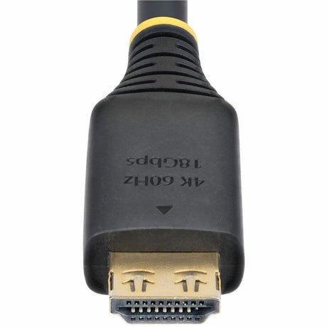 StarTech.com 5m (16.4ft) High Speed HDMI Cable with Gripping Connectors, 4K 60Hz/1440p 144Hz, 18Gbps, UHD HDMI Cord, TPE Jacket
