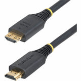 StarTech.com 5m (16.4ft) High Speed HDMI Cable with Gripping Connectors, 4K 60Hz/1440p 144Hz, 18Gbps, UHD HDMI Cord, TPE Jacket
