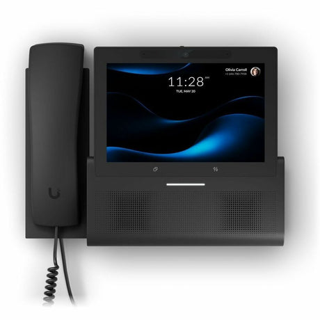 Ubiquiti G3 Touch Wall IP Phone - Corded - Corded/Cordless - Bluetooth, NFC, Wi-Fi - Built-in Camera - Wall Mountable - Black