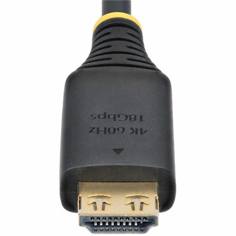 StarTech.com 2m (6.6ft) High Speed HDMI Cable with Gripping Connectors, 4K 60Hz/1440p 144Hz, 18Gbps, UHD HDMI Cord, TPE Jacket