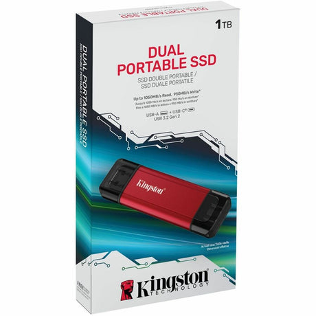 Kingston 1 TB Portable Solid State Drive - External