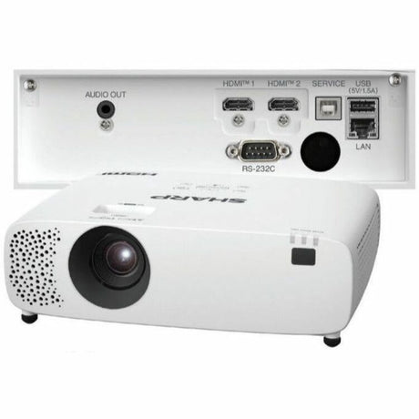 Sharp XP-E501U-W LCD Projector - 21:9 - Ceiling Mountable - White