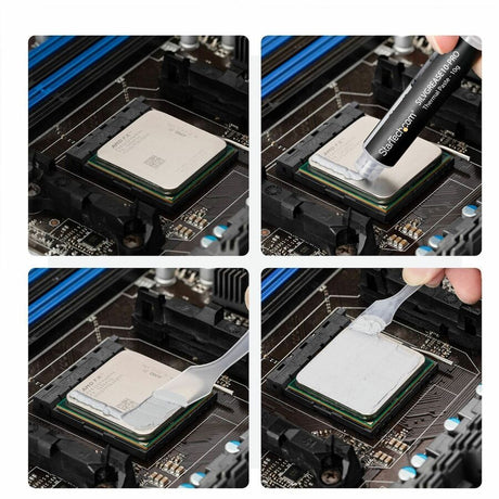 StarTech.com High-Performance Silicone Thermal Paste, Compound for CPUs GPUs and ICs, Processor Grease Improves Heat Transfer and Cooling