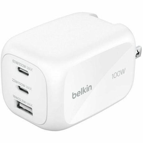 Belkin BoostCharge Pro 3-Port GaN Wall Charger 100W