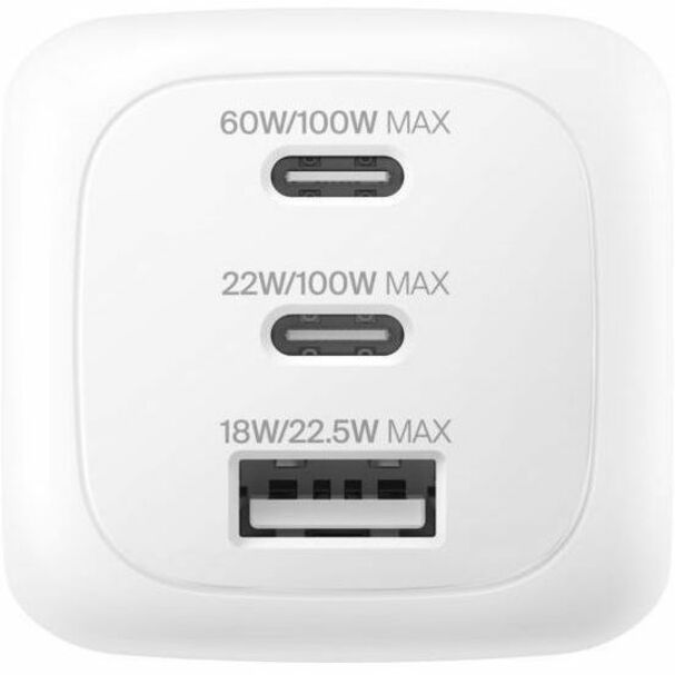 Belkin BoostCharge Pro 3-Port GaN Wall Charger 100W