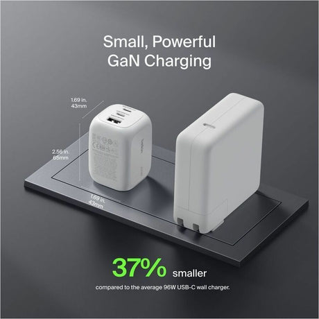 Belkin BoostCharge Pro 3-Port GaN Wall Charger 100W