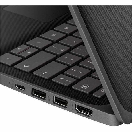 HP Fortis G10 11.6" Touchscreen Rugged Chromebook - HD - 60 Hz - Intel N-Series N100 - 8 GB - 64 GB Flash Memory - Jack Black