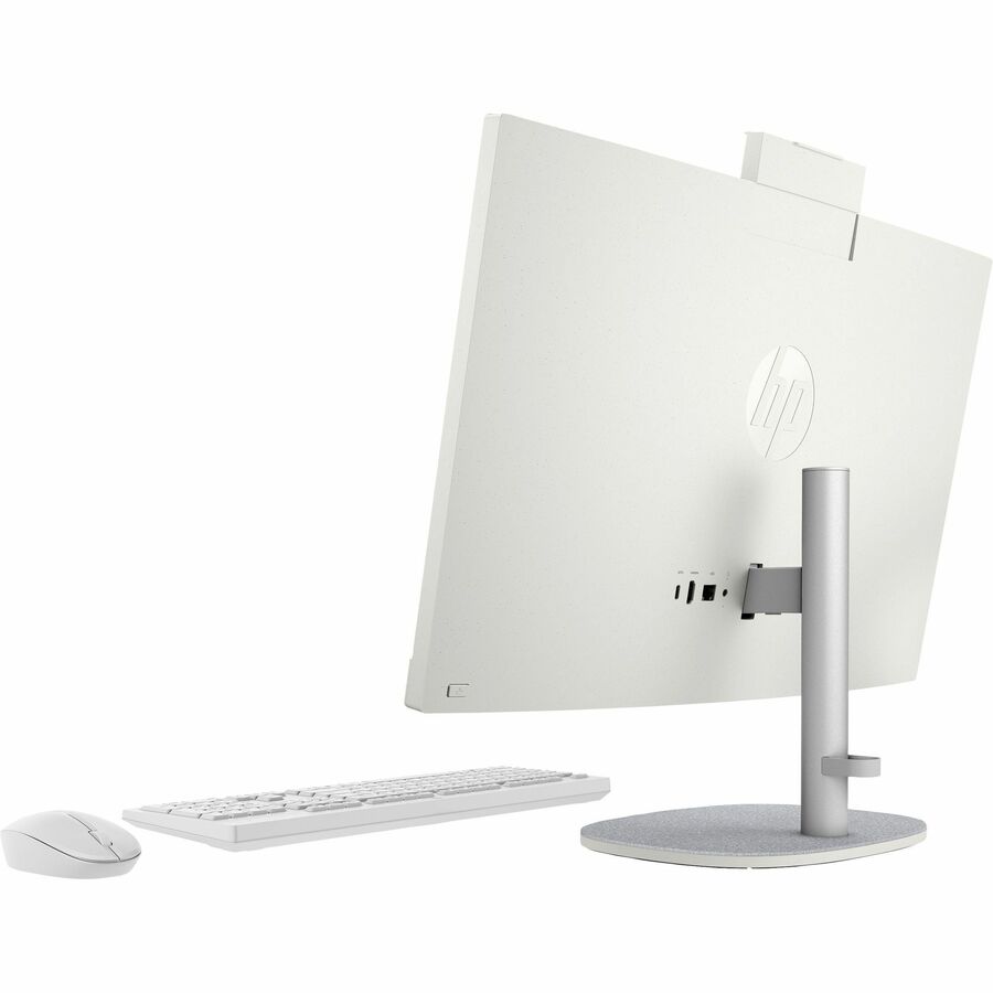 HP 24-cr0000i 24-cr0047c All-in-One Computer - Intel Core i5 13th Gen i5-1334U - 8 GB - 512 GB PCI Express NVMe SSD - 23.8" Full HD - Desktop - Shell White - Refurbished