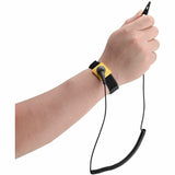 StarTech.com Antistatic Wrist Strap with Grounding Cable, ESD Electrostatic Discharge Band, 5ft / 1.5m Detachable Cord, TAA- Compliant