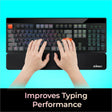 Adesso TRUFORM P330 Full Size Keyboard Wrist Rest