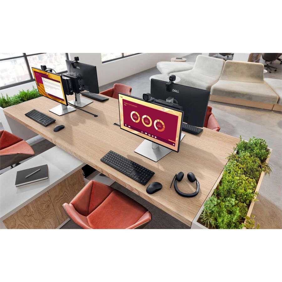 Dell Pro Micro QCM1255 Desktop Computer - AMD Ryzen 5 8500GE - 16 GB - 512 GB PCI Express NVMe 4.0 SSD - Micro PC