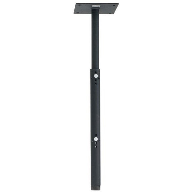 Chief 8" Ceiling Plate with 1.5" NPT 24-46" Extension Column - Black