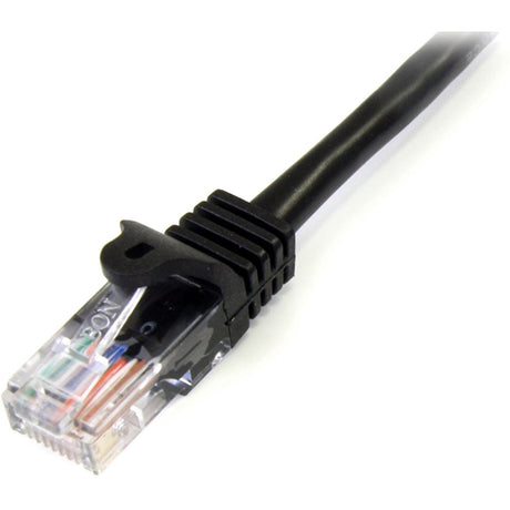 StarTech.com 10 ft Black Cat5e Snagless UTP Patch Cable