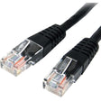 50FT BLACK CAT5E ETHERNET CABLE