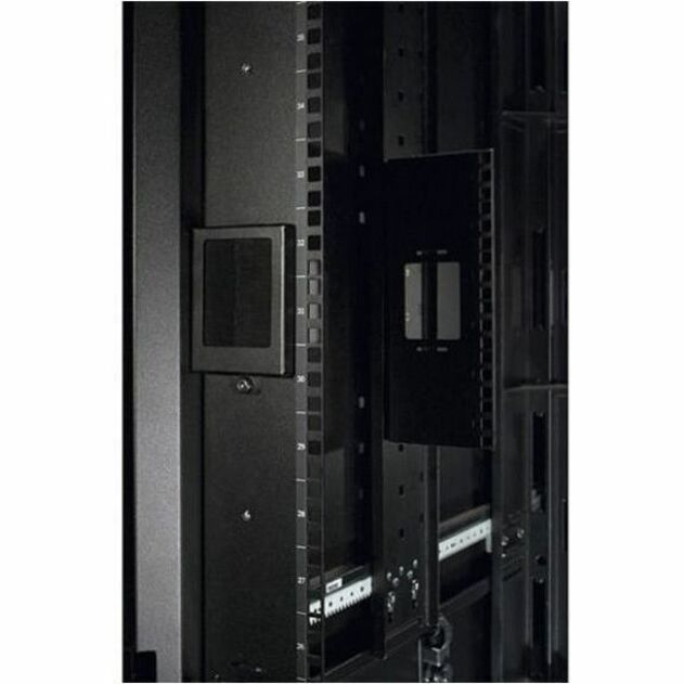 APC NetShelter Cable Management, Mounting Rail Brush Strips, Set of 6, for NetShelter SX 750 mm Wide, Black, 76 x 114 x 13 mm