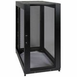 Eaton Tripp Lite Series 25U SmartRack Standard-Depth Half-Height Server Rack Enclosure, Doors and Side Panels