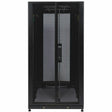Eaton Tripp Lite Series 25U SmartRack Standard-Depth Half-Height Server Rack Enclosure, Doors and Side Panels