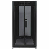 Eaton Tripp Lite Series 25U SmartRack Standard-Depth Half-Height Server Rack Enclosure, Doors and Side Panels
