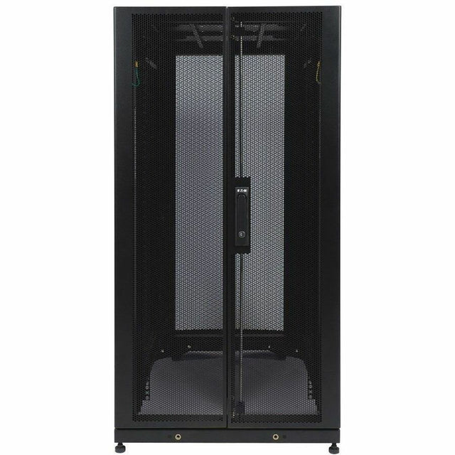 Eaton Tripp Lite Series 25U SmartRack Standard-Depth Half-Height Server Rack Enclosure, Doors and Side Panels