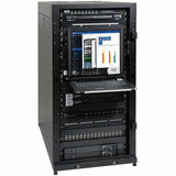 Eaton Tripp Lite Series 25U SmartRack Standard-Depth Half-Height Server Rack Enclosure, Doors and Side Panels